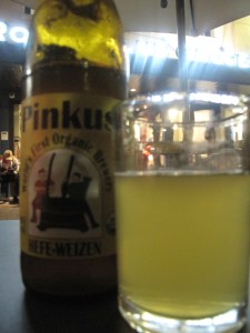 Pinkus Hefe-Weizen World's First Organic Beer