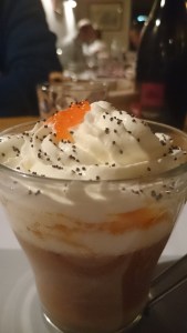 Cappuccino de Homard aux Œufs de Truite